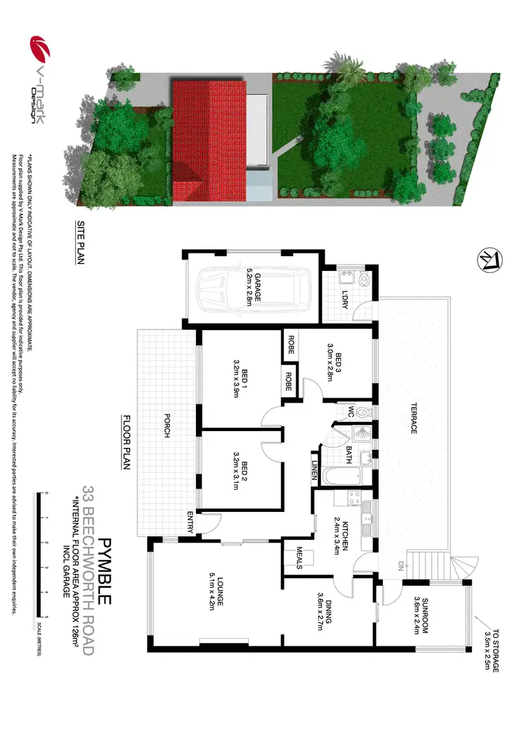 Floorplan of Homely house listing, 33 Beechworth Road, Pymble NSW 2073