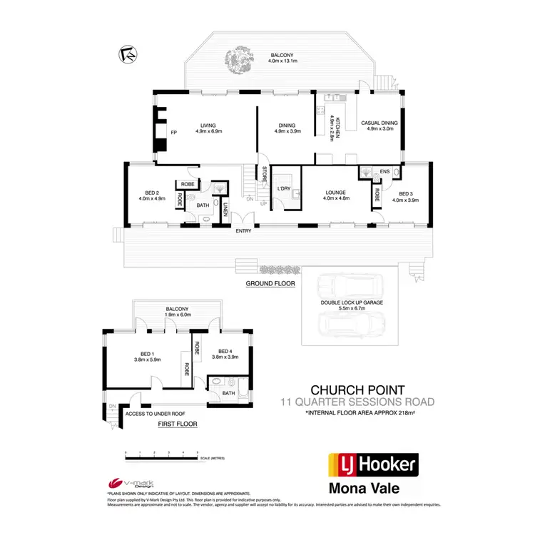 Floorplan of Homely house listing, 11 Quarter Sessions Road, Church Point NSW 2105