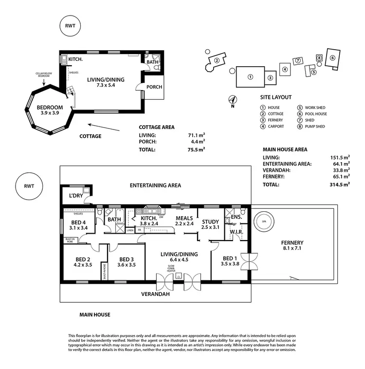 Floorplan of Homely house listing, 56 Samuels Road, Callington SA 5254
