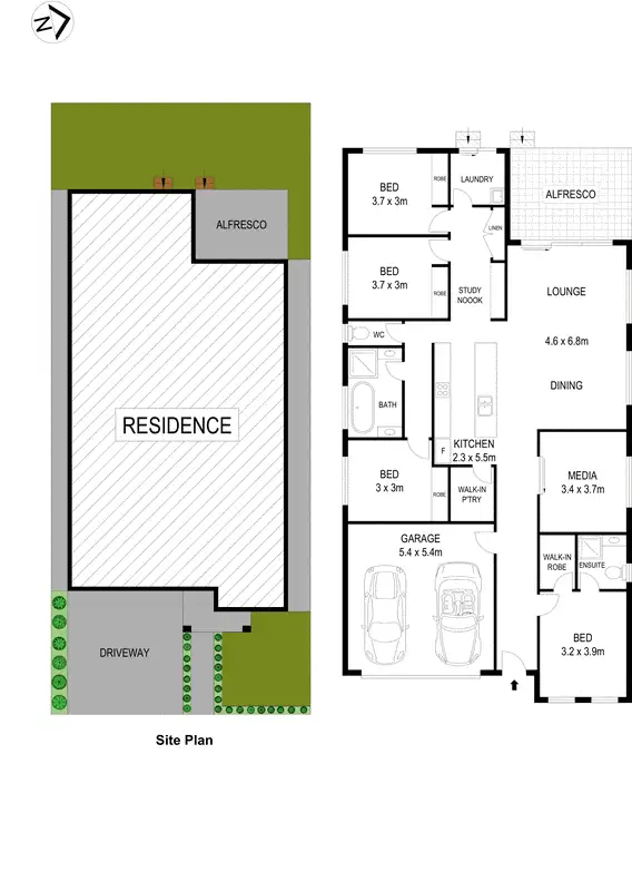 Floorplan of Homely house listing, 7 Kanimbla Street, The Ponds NSW 2769