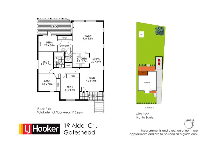 Floorplan of Homely house listing, 19 Alder Crescent, Gateshead NSW 2290