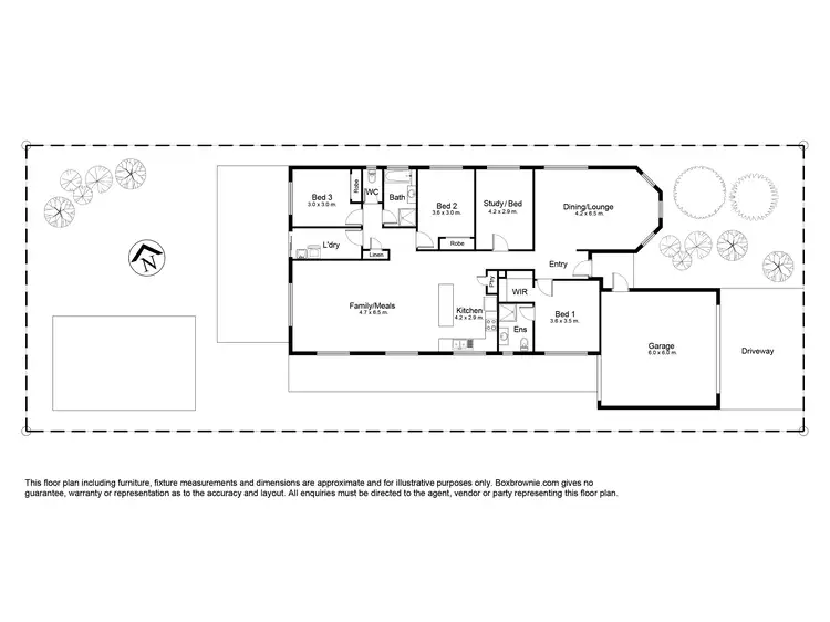 Floorplan of Homely house listing, 62 St Anthony Court, Seabrook VIC 3028
