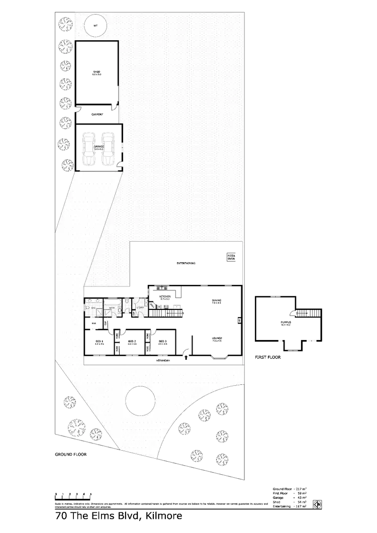 Floorplan of Homely house listing, 70 The Elms Boulevard, Kilmore VIC 3764