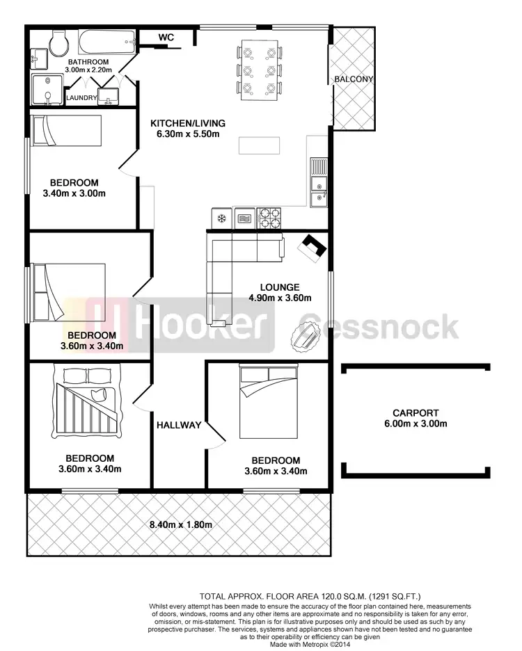 Floorplan of Homely house listing, 358 Wollombi Rd, Bellbird NSW 2325