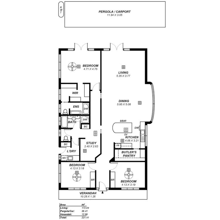 Floorplan of Homely house listing, 12A St Peters Street, St Peters SA 5069