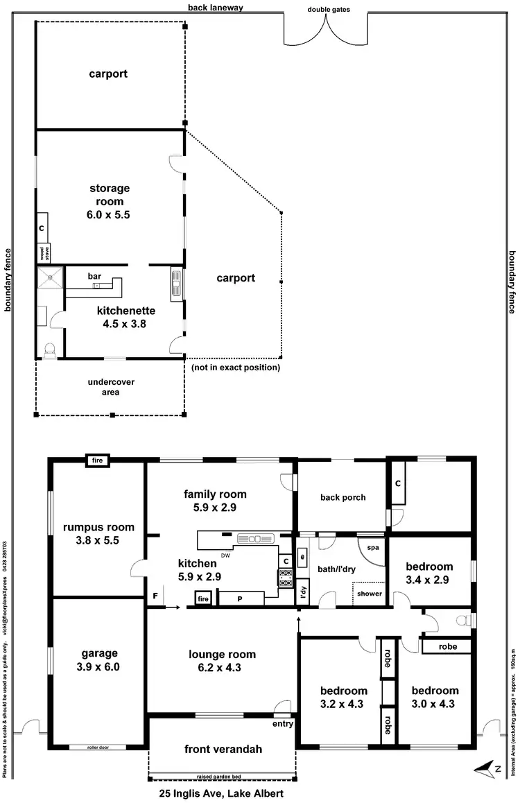 Floorplan of Homely house listing, 25 Inglis Street, Lake Albert NSW 2650