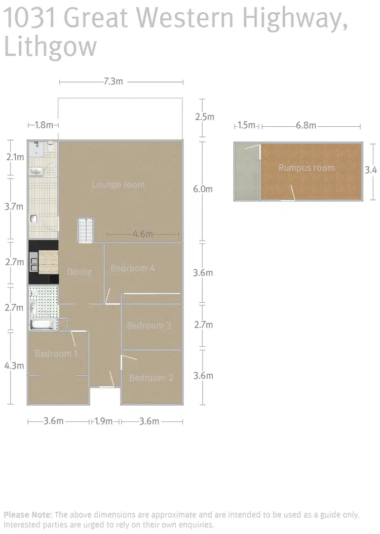 Floorplan of Homely house listing, 1031 Great Western Highway, Lithgow NSW 2790