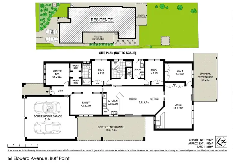Floorplan of Homely house listing, 66 Elouera Avenue, Buff Point NSW 2262