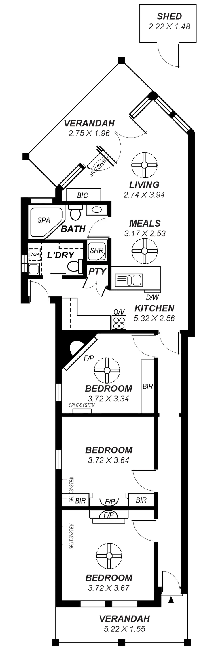Floorplan of Homely house listing, 13 Vine Street, Beulah Park SA 5067