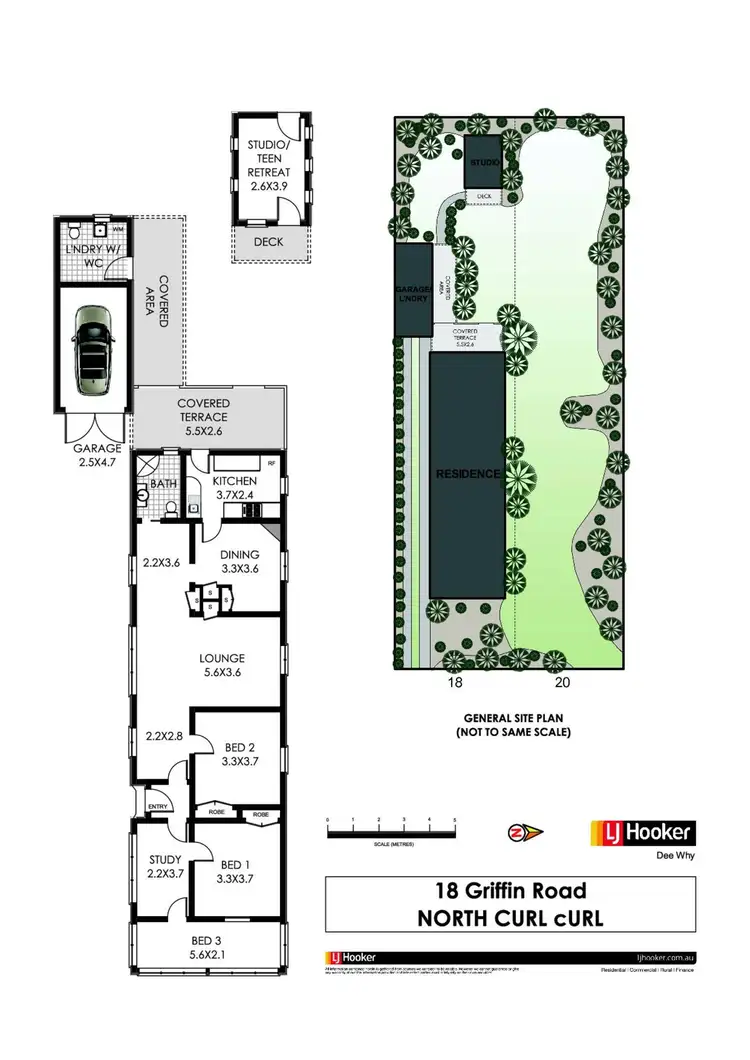 Floorplan of Homely house listing, 18 Griffin Road, North Curl Curl NSW 2099