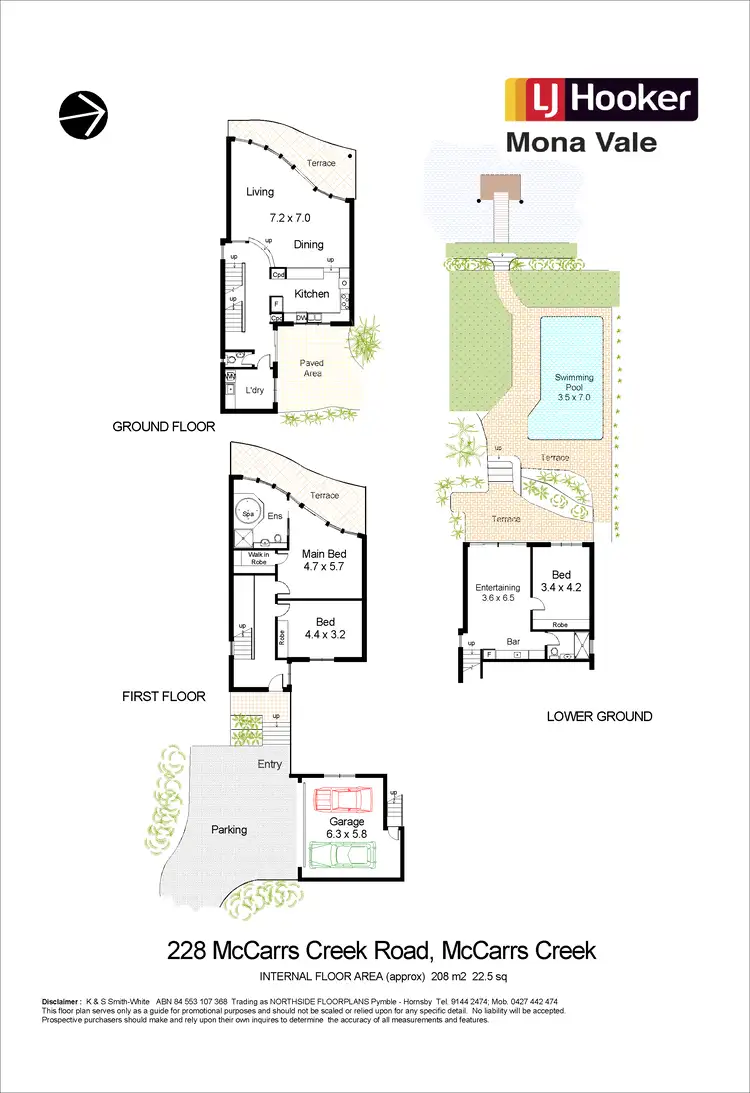 Floorplan of Homely house listing, 228 Mccarrs Creek Road, Church Point NSW 2105
