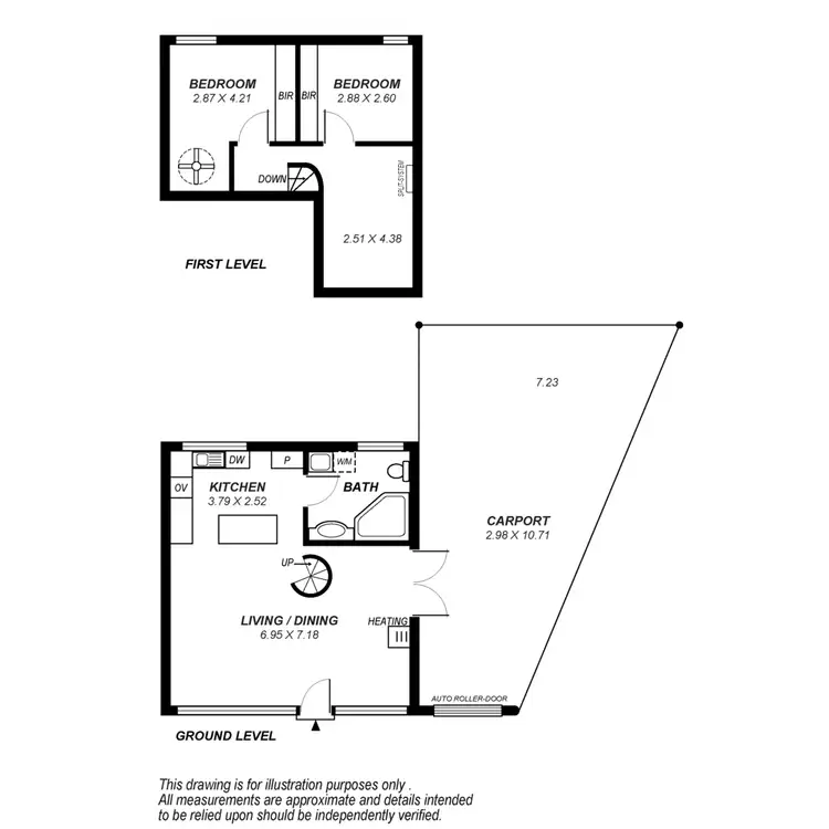 Floorplan of Homely townhouse listing, 5/4 Albert Place, Payneham SA 5070