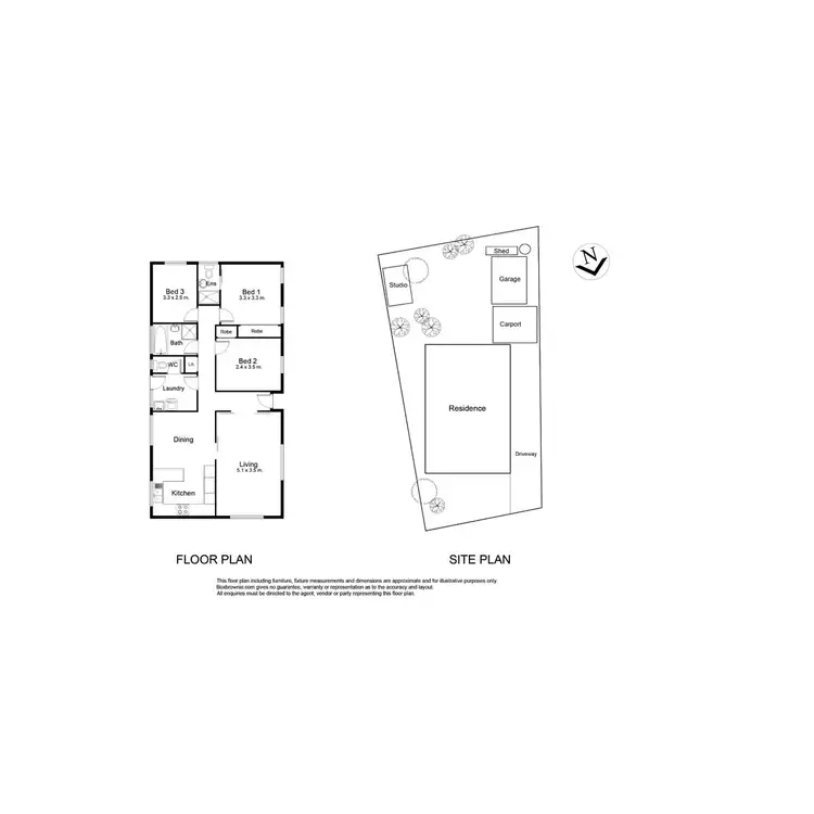 Floorplan of Homely house listing, 18 Eva Court, Seabrook VIC 3028