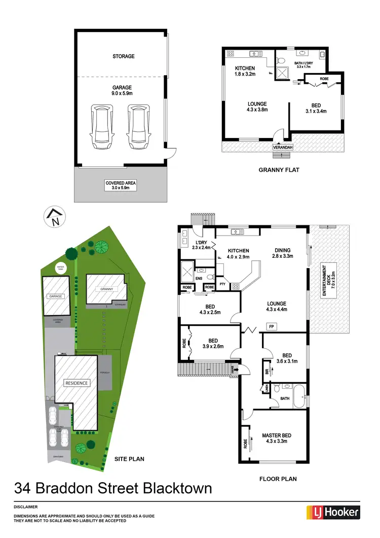Floorplan of Homely house listing, 34 Braddon Street, Blacktown NSW 2148