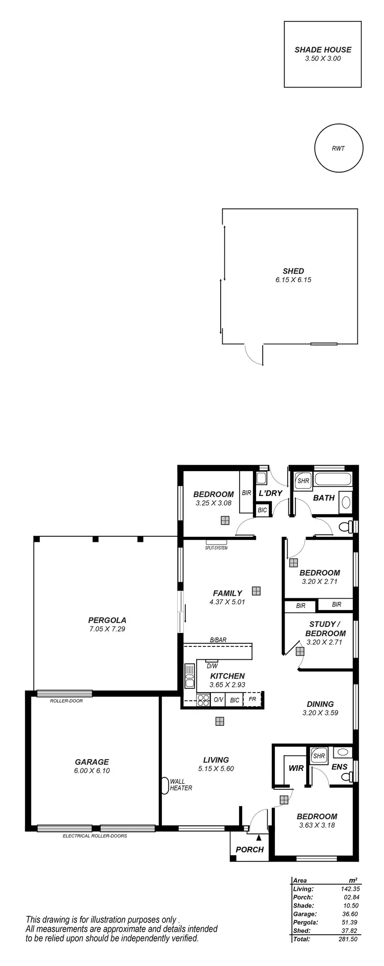 Floorplan of Homely house listing, 18 Parr Street, Nairne SA 5252