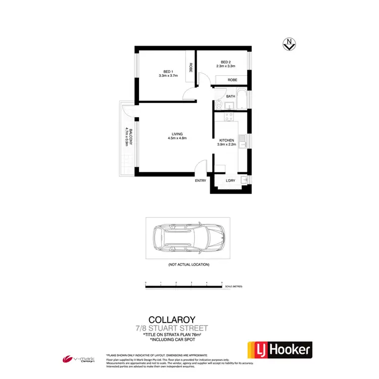 Floorplan of Homely unit listing, 7/8 Stuart Street, Collaroy NSW 2097