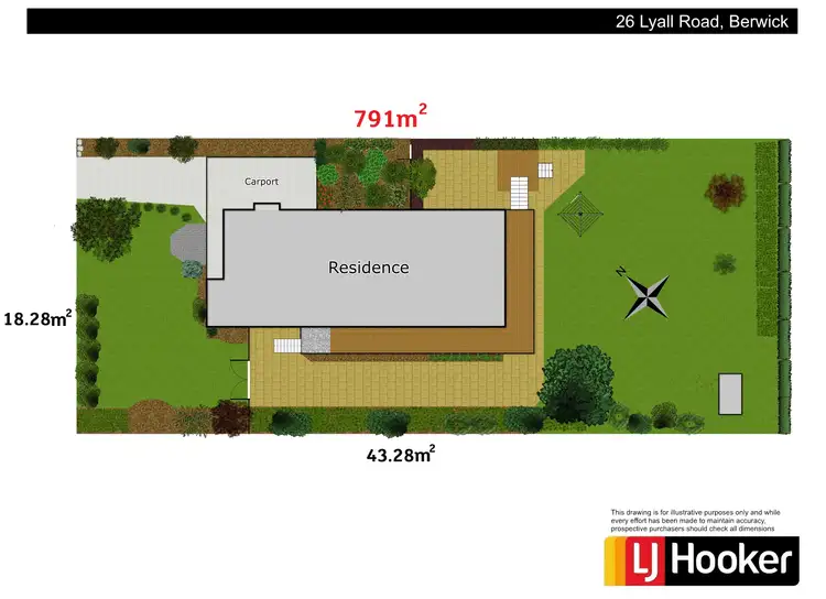 Floorplan of Homely house listing, 26 Lyall Road, Berwick VIC 3806