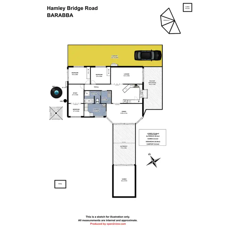 Floorplan of Homely house listing, 64 Hamley Bridge Road (Barabba), Mallala SA 5502