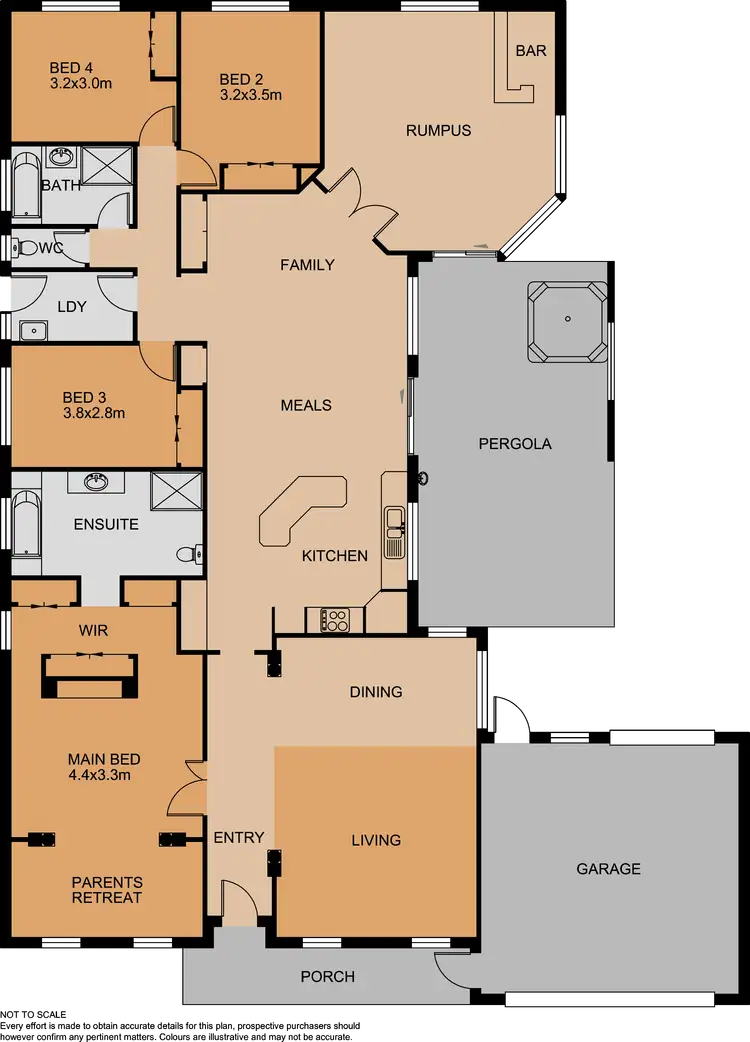 Floorplan of Homely house listing, 5 Ludlow Court, Beaconsfield VIC 3807
