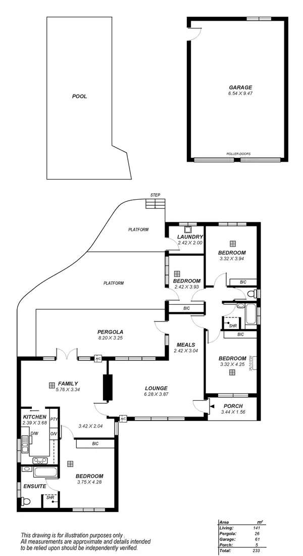 Floorplan of Homely house listing, 2 Montrose Avenue, Netherby SA 5062