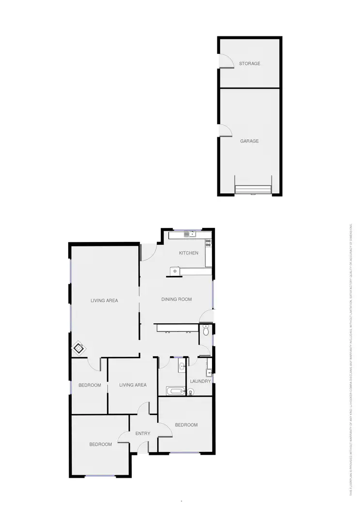 Floorplan of Homely house listing, 15 Wellington Street, Cowra NSW 2794