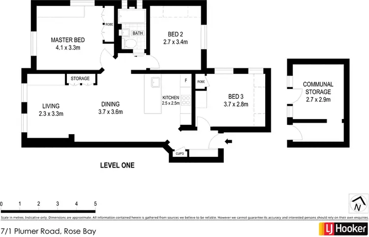 Floorplan of Homely apartment listing, 7/1 Plumer Road, Rose Bay NSW 2029
