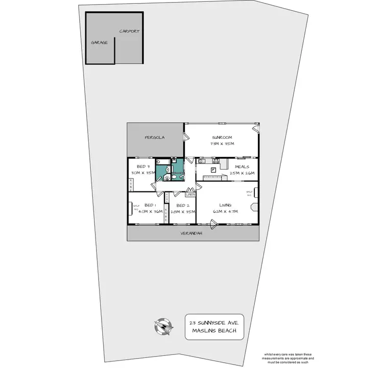 Floorplan of Homely house listing, 23 Sunnyside Avenue, Maslin Beach SA 5170