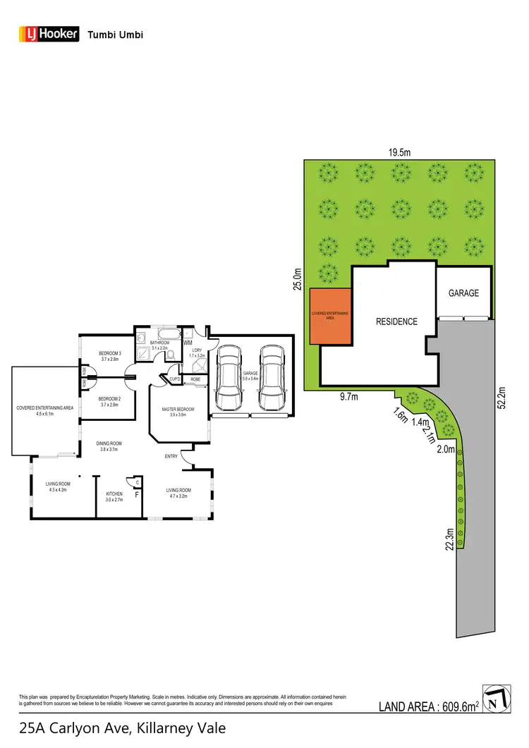 Floorplan of Homely semi-detached listing, 25A Carlyon Street, Killarney Vale NSW 2261