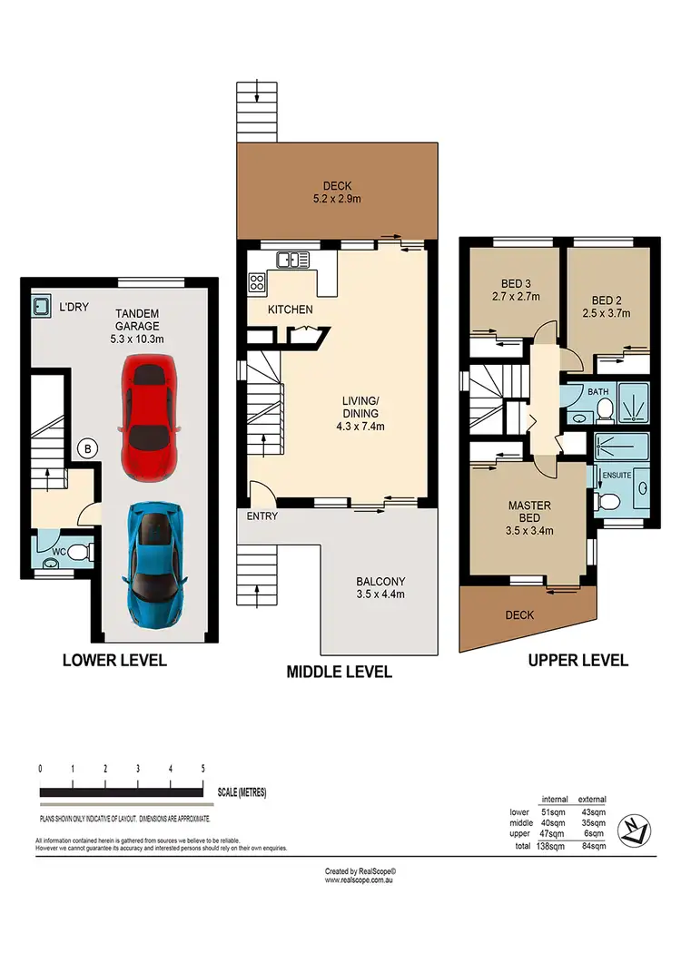 Floorplan of Homely townhouse listing, 67 Bishop Street, St Lucia QLD 4067