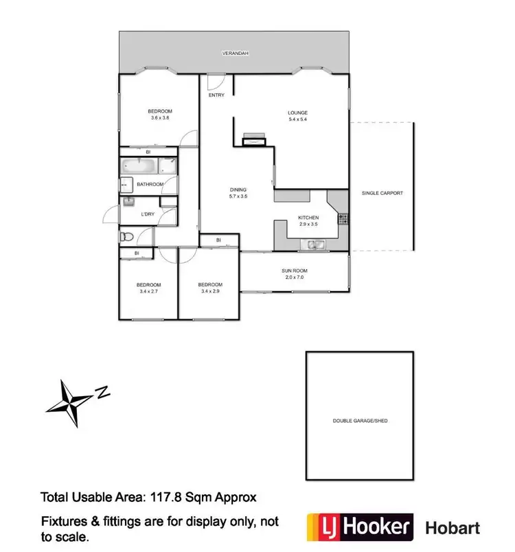 Floorplan of Homely house listing, 27 Forcett Street, Sorell TAS 7172