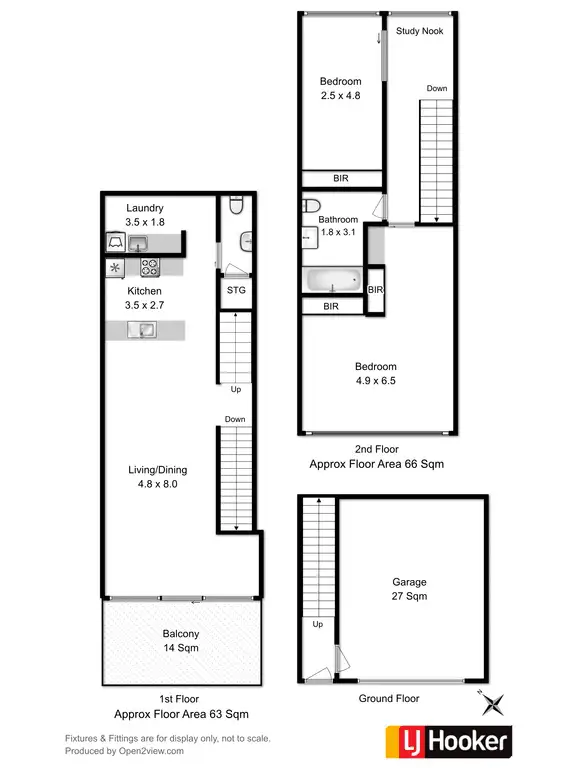 Floorplan of Homely unit listing, 7/38 Patrick Street, Hobart TAS 7000