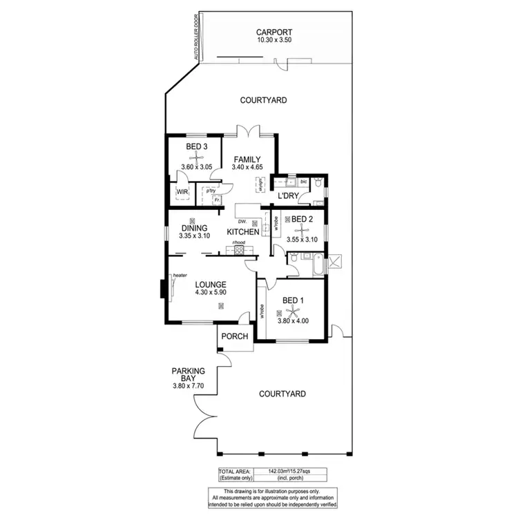 Floorplan of Homely house listing, 42 Seaforth Avenue, Somerton Park SA 5044