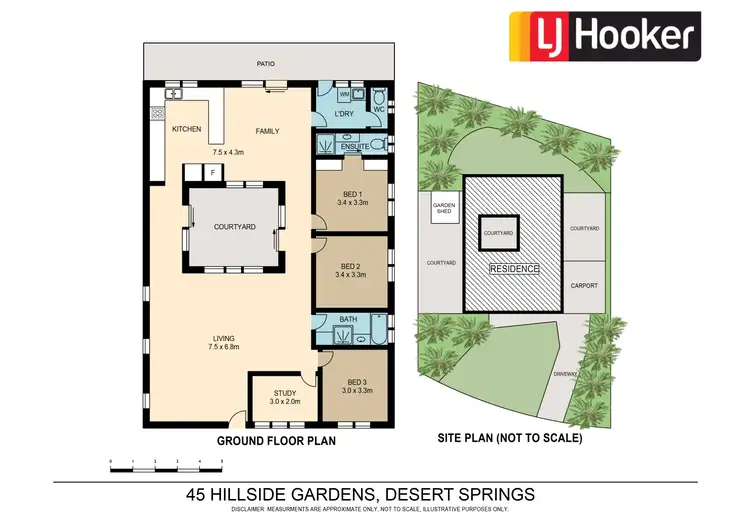Floorplan of Homely house listing, 45 Hillside Gardens, Alice Springs NT 870