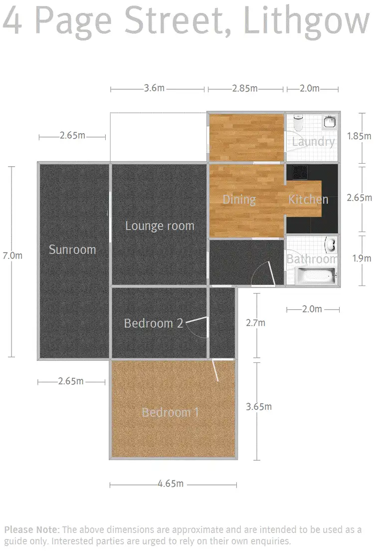 Floorplan of Homely house listing, 4 Page Street, Lithgow NSW 2790