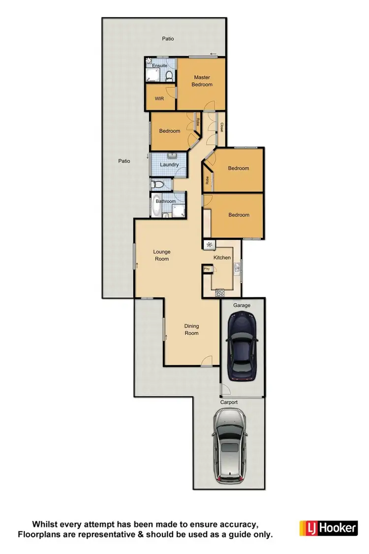 Floorplan of Homely house listing, 64 Silkyoak Circuit, Fitzgibbon QLD 4018