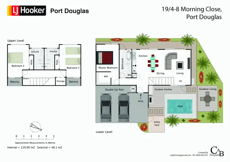 Floorplan of Homely townhouse listing, 19 Oasis/4-8 Morning Close, Port Douglas QLD 4877