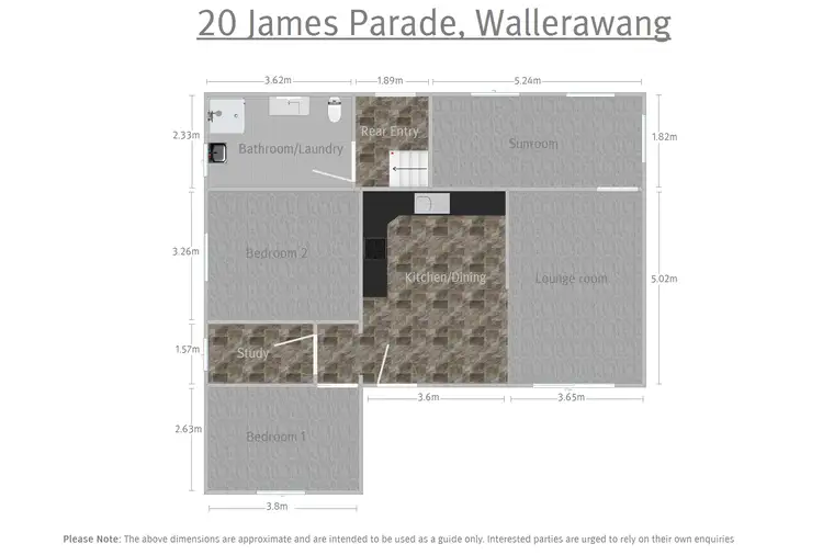 Floorplan of Homely house listing, 20 James Parade, Wallerawang NSW 2845