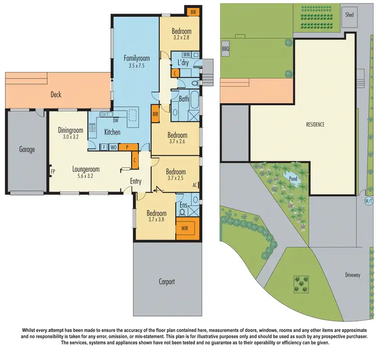 Floorplan of Homely house listing, 8 Rokewood Court, Endeavour Hills VIC 3802