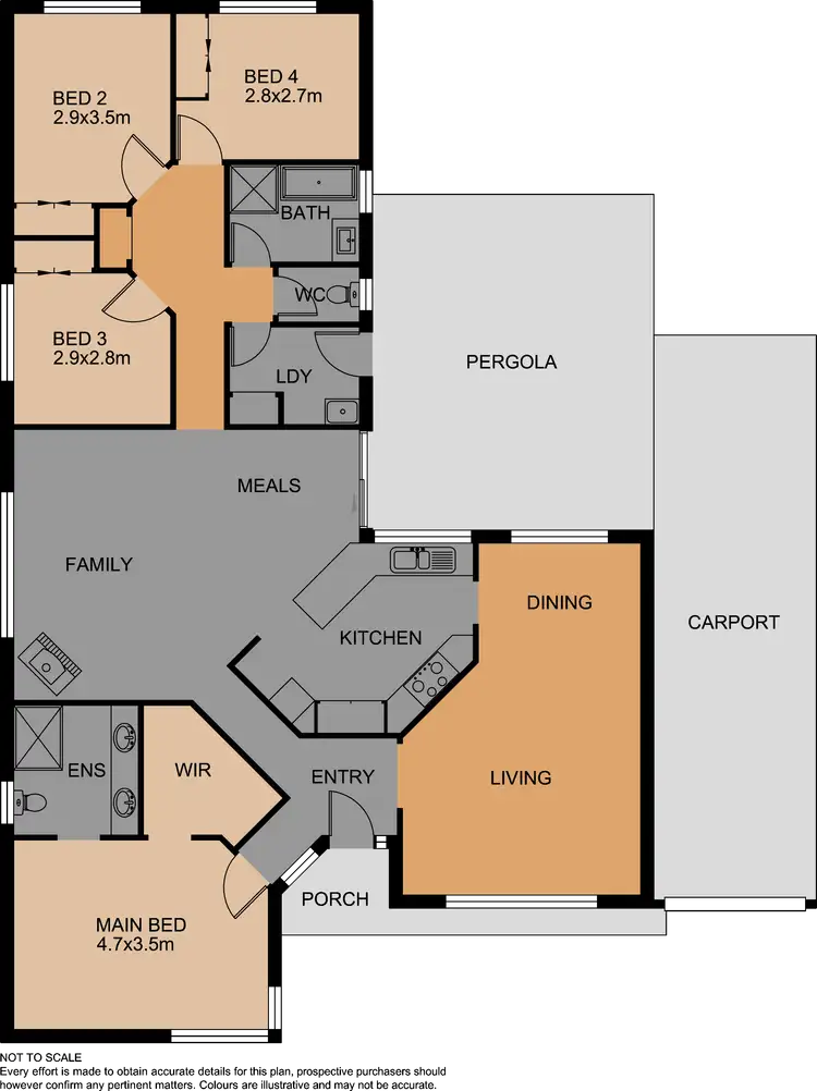 Floorplan of Homely house listing, 32 Ashfield Drive, Berwick VIC 3806