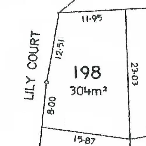 Floorplan of Homely land listing, 10 Lily Court, Elizabeth Park SA 5113