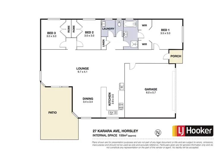 Floorplan of Homely house listing, 27 Karara Avenue, Horsley NSW 2530