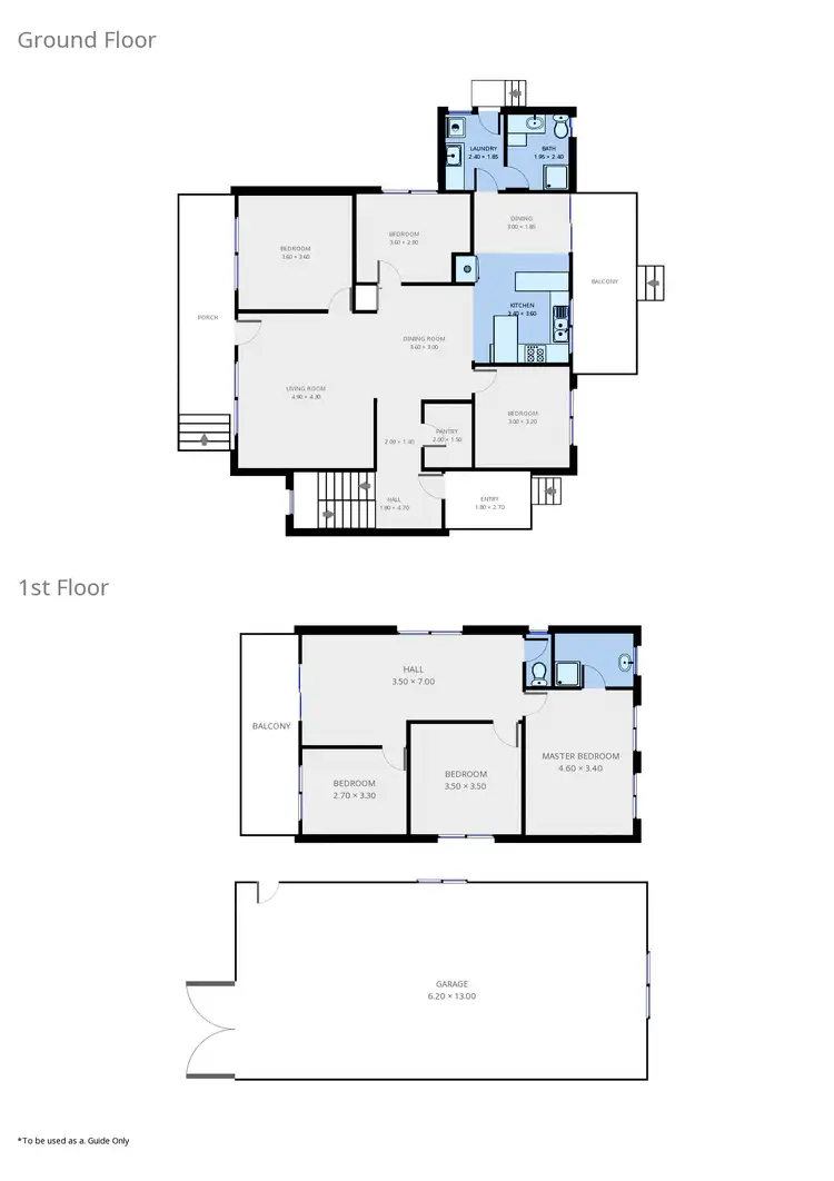 Floorplan of Homely house listing, 21 McLeod Street, St Leonards VIC 3223