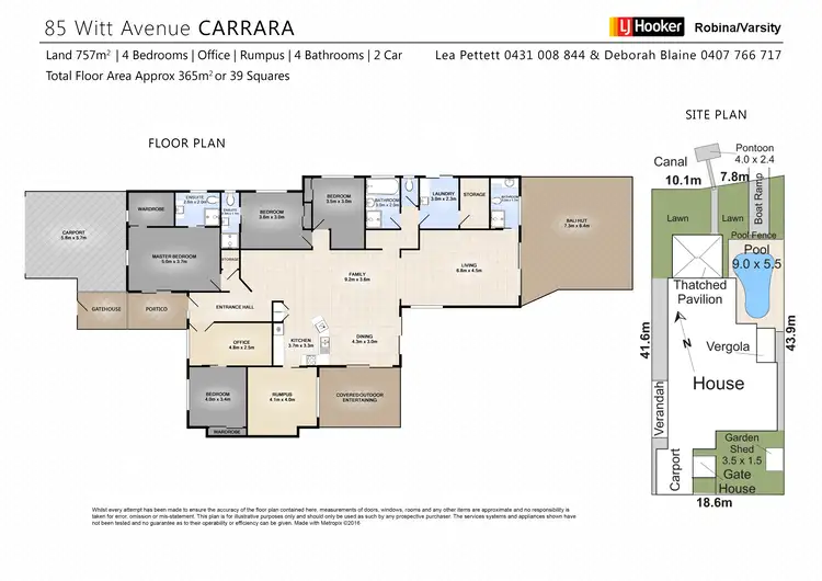 Floorplan of Homely house listing, 85 Witt Avenue, Carrara QLD 4211