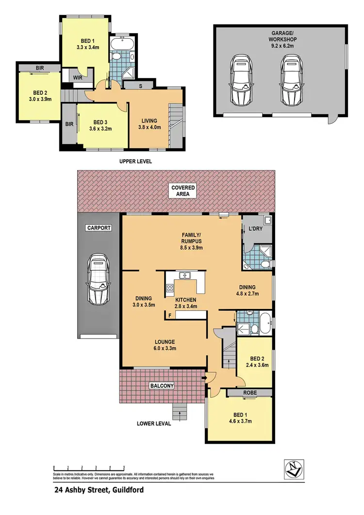 Floorplan of Homely house listing, 24 Ashby Street, Guildford NSW 2161