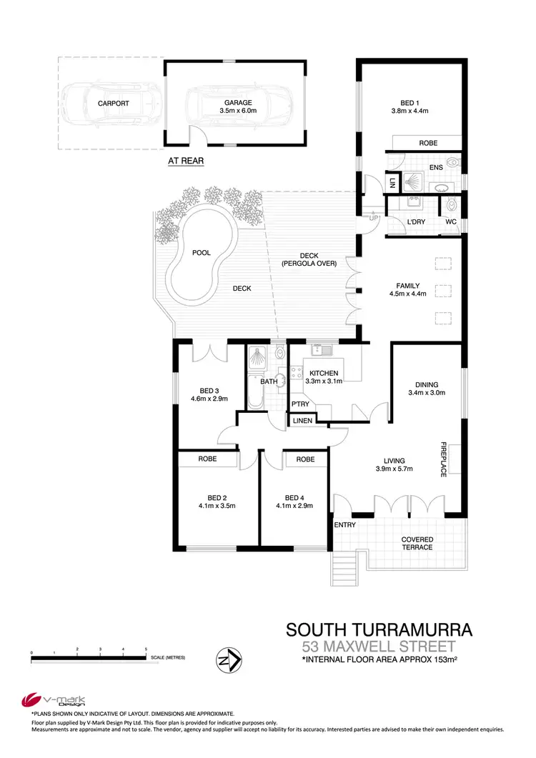 Floorplan of Homely house listing, 53 Maxwell Street (Corner Havelock Street), Turramurra NSW 2074