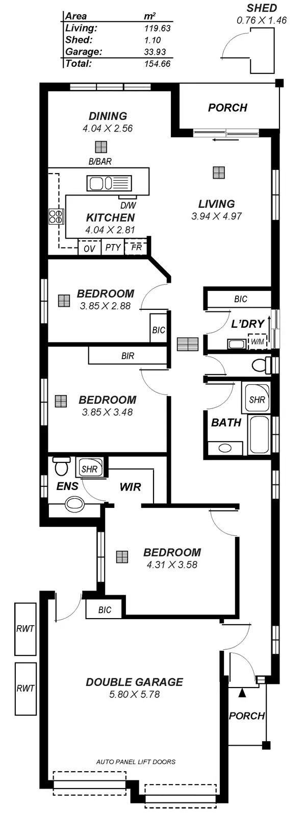 Floorplan of Homely house listing, 9A Renown Avenue, Tranmere SA 5073