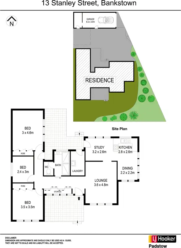 Floorplan of Homely house listing, 4 Cross Street, Bankstown NSW 2200