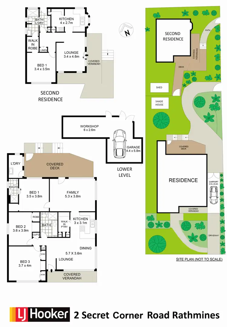 Floorplan of Homely house listing, 2 Secret Corner Road, Rathmines NSW 2283