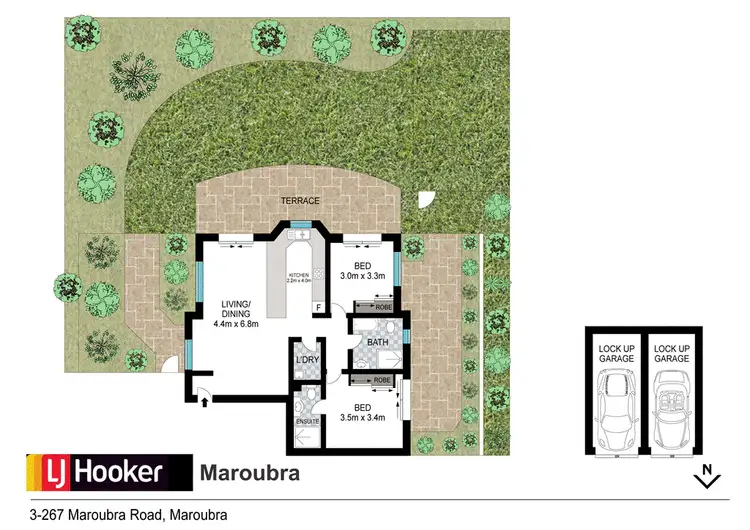 Floorplan of Homely apartment listing, 3/267 Maroubra Road, Maroubra NSW 2035