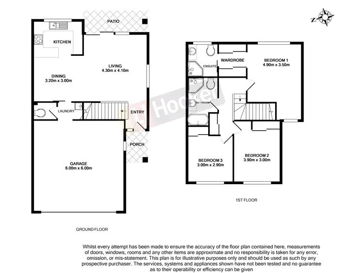 Floorplan of Homely townhouse listing, 60/18 Mornington Court, Calamvale QLD 4116